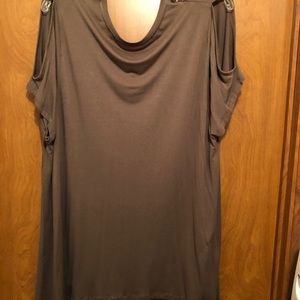 Lane Bryant green top